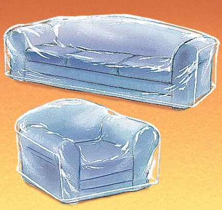 Settee covers, plastic sofa covers